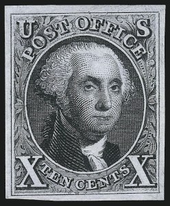 Sale 1061, Lot 3351, 1875 Reproduction of 1847 Issue (Scott 3-4)