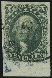 Sale 1061, Lot 3388, 5c-12c 1851-56 Issue (Scott 12-17)