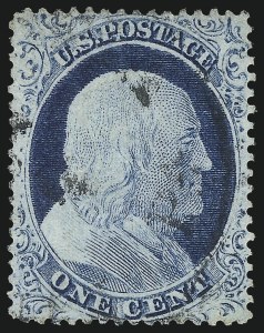 Sale 1061, Lot 3400, 1c 1857-60 Issue by Plate (Scott 18-24)