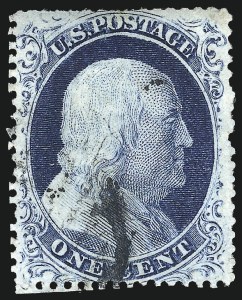 Sale 1061, Lot 3401, 1c 1857-60 Issue by Plate (Scott 18-24)