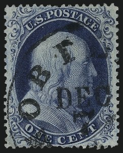 Sale 1061, Lot 3412, 1c 1857-60 Issue by Plate (Scott 18-24)