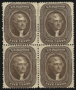 Sale 1061, Lot 3441, 3c-90c 1857-60 Issue and 1875 Reprint (Scott 25-40)