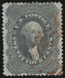 Sale 1061, Lot 3450, 3c-90c 1857-60 Issue and 1875 Reprint (Scott 25-40)