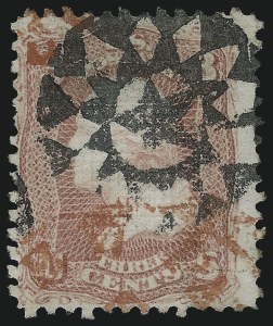 Sale 1061, Lot 3495, 1867-68 Grilled Issue (Scott 83-100)
