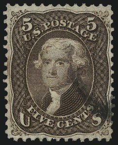Sale 1061, Lot 3506, 1867-68 Grilled Issue (Scott 83-100)
