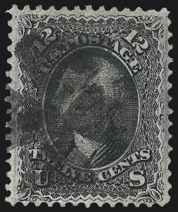 Sale 1061, Lot 3510, 1867-68 Grilled Issue (Scott 83-100)