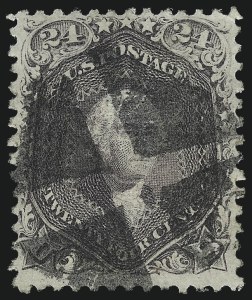 Sale 1061, Lot 3516, 1867-68 Grilled Issue (Scott 83-100)