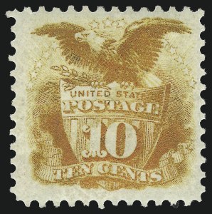 Sale 1061, Lot 3559, 1875 Re-Issue of 1869 Pictorial Issue (Scott 123-132)