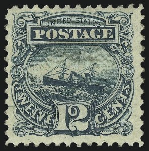 Sale 1061, Lot 3561, 1875 Re-Issue of 1869 Pictorial Issue (Scott 123-132)