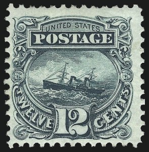 Sale 1061, Lot 3562, 1875 Re-Issue of 1869 Pictorial Issue (Scott 123-132)