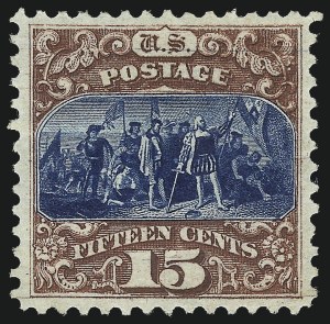 Sale 1061, Lot 3564, 1875 Re-Issue of 1869 Pictorial Issue (Scott 123-132)