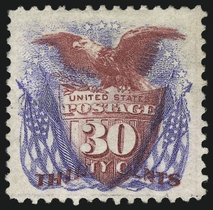 Sale 1061, Lot 3570, 1875 Re-Issue of 1869 Pictorial Issue (Scott 123-132)