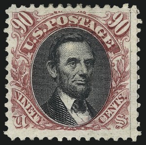 Sale 1061, Lot 3573, 1875 Re-Issue of 1869 Pictorial Issue (Scott 123-132)