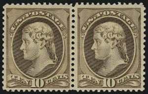 Sale 1061, Lot 3633, 1879-88 American Bank Note Co. Issue (Scott 182-218)