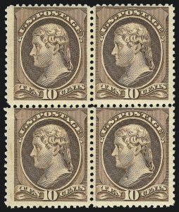 Sale 1061, Lot 3635, 1879-88 American Bank Note Co. Issue (Scott 182-218)