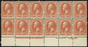 Sale 1061, Lot 3640, 1879-88 American Bank Note Co. Issue (Scott 182-218)