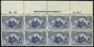 Sale 1061, Lot 3661, 1c-30c 1893 Columbian Issue (Scott 230-239)