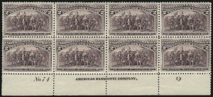 Sale 1061, Lot 3664, 1c-30c 1893 Columbian Issue (Scott 230-239)