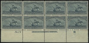 Sale 1061, Lot 3668, 1c-30c 1893 Columbian Issue (Scott 230-239)