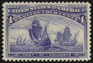 Sale 1061, Lot 3670, 1c-30c 1893 Columbian Issue (Scott 230-239)