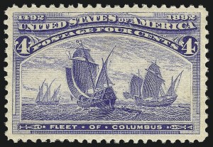 Sale Number 1061, Lot Number 3671, 1c-30c 1893 Columbian Issue (Scott 230-239)