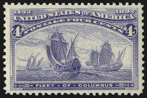 Sale Number 1061, Lot Number 3673, 1c-30c 1893 Columbian Issue (Scott 230-239)