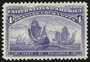 Sale 1061, Lot 3674, 1c-30c 1893 Columbian Issue (Scott 230-239)
