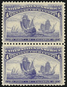 Sale 1061, Lot 3676, 1c-30c 1893 Columbian Issue (Scott 230-239)