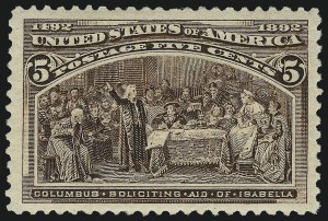 Sale Number 1061, Lot Number 3682, 1c-30c 1893 Columbian Issue (Scott 230-239)