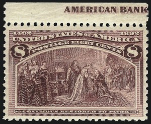 Sale Number 1061, Lot Number 3687, 1c-30c 1893 Columbian Issue (Scott 230-239)