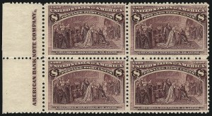 Sale 1061, Lot 3691, 1c-30c 1893 Columbian Issue (Scott 230-239)