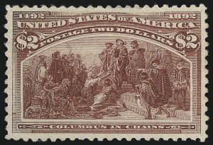 Sale 1061, Lot 3716, 50c-$5.00 1893 Columbian Issue (Scott 240-245)