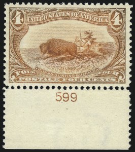 Sale 1061, Lot 3784, 1898 Trans-Mississippi Issue (Scott 286-293)