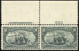 Sale 1061, Lot 3796, 1898 Trans-Mississippi Issue (Scott 286-293)