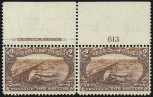 Sale 1061, Lot 3805, 1898 Trans-Mississippi Issue (Scott 286-293)