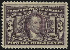 Sale Number 1061, Lot Number 3841, 1902-08 Issues, 1904 and 1907 Commemoratives (Scott 300-330) Sale Number 1061, Lot Number 3841, 1902-08 Issues, 1904 and 1907 Commemoratives (Scott 300-330)