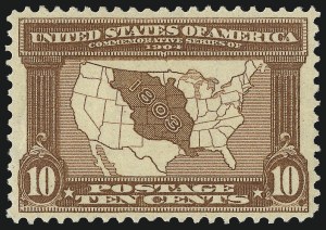 Sale Number 1061, Lot Number 3847, 1902-08 Issues, 1904 and 1907 Commemoratives (Scott 300-330)