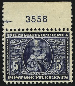 Sale Number 1061, Lot Number 3851, 1902-08 Issues, 1904 and 1907 Commemoratives (Scott 300-330)