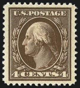 Sale 1061, Lot 3874, 1908-13 Washington-Franklin Issues (Scott 331-396)
