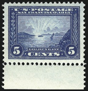 Sale Number 1061, Lot Number 3887, 1913-15 Panama-Pacific Issue (Scott 397-404) Sale Number 1061, Lot Number 3887, 1913-15 Panama-Pacific Issue (Scott 397-404)