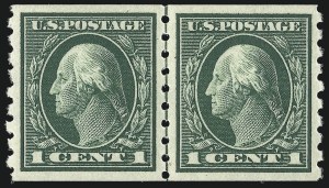 Sale 1061, Lot 3901, 1912-14 Washington-Franklin Issue (Scott 407-459)