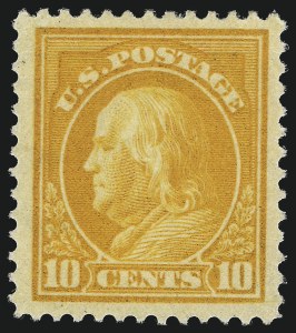 Sale 1061, Lot 3904, 1912-14 Washington-Franklin Issue (Scott 407-459)