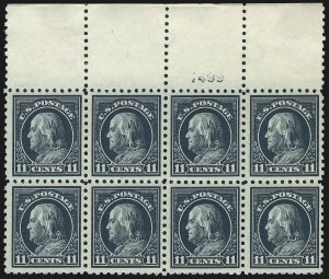Sale 1061, Lot 3912, 1912-14 Washington-Franklin Issue (Scott 407-459)