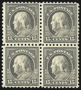 Sale 1061, Lot 3913, 1912-14 Washington-Franklin Issue (Scott 407-459)