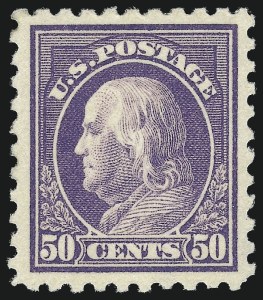 Sale 1061, Lot 3915, 1912-14 Washington-Franklin Issue (Scott 407-459)