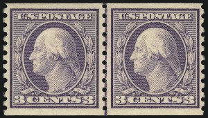 Sale 1061, Lot 3931, 1912-14 Washington-Franklin Issue (Scott 407-459)