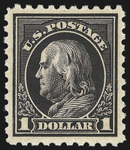 Sale 1061, Lot 3941, 1915-17 Washington-Franklin Issues (Scott 460-518b)