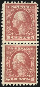 Sale 1061, Lot 3947, 1915-17 Washington-Franklin Issues (Scott 460-518b)