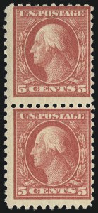 Sale 1061, Lot 3948, 1915-17 Washington-Franklin Issues (Scott 460-518b)
