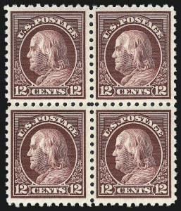 Sale 1061, Lot 3952, 1915-17 Washington-Franklin Issues (Scott 460-518b)